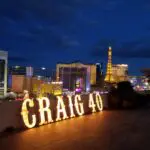 Craig 40 marquee letters