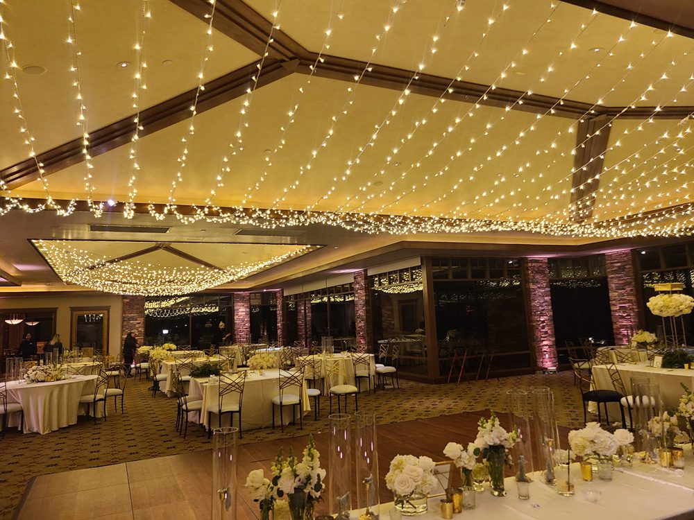 Twinkle Light Canopy at Red Rock Country Club by Vegas Event Lights