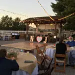 An event with N and J marquee letters