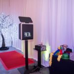 The photobooth area