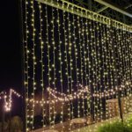 Event lighting at Paiute Las Vegas features a string of lights hanging from a wall, creating a captivating ambiance.