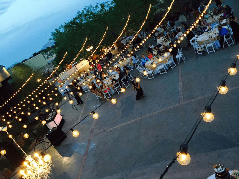 Event Lighting at Springs Preserve Vegas Event Lights